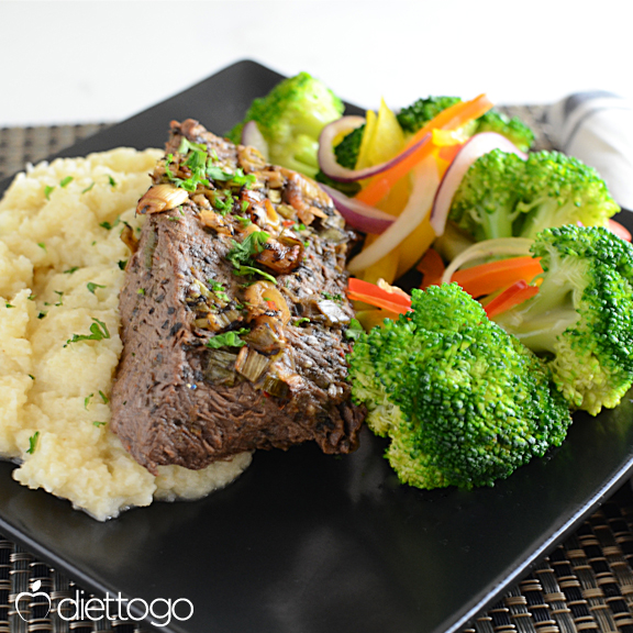 flat-iron-steak-vegetables